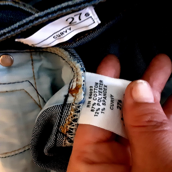 Gap Jeans Size 27 Curvy Bootcut NWT - Picture 8 of 9